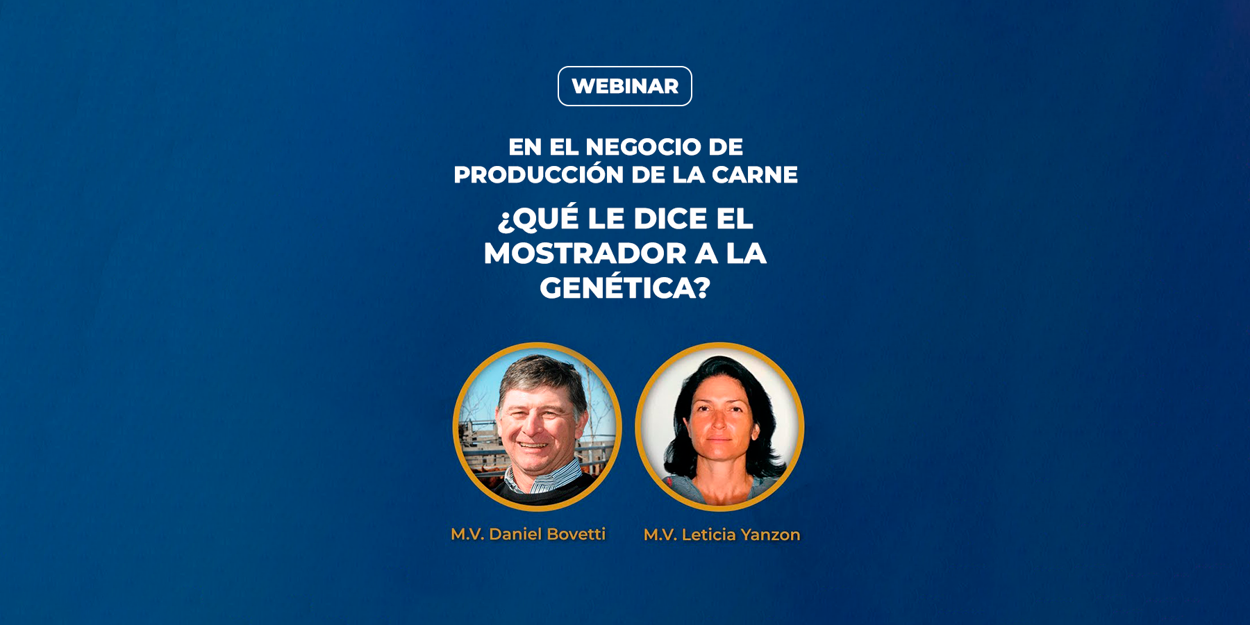 En el negocio de la producción de carne: ¿Qué le dice el mostrador a la genética?